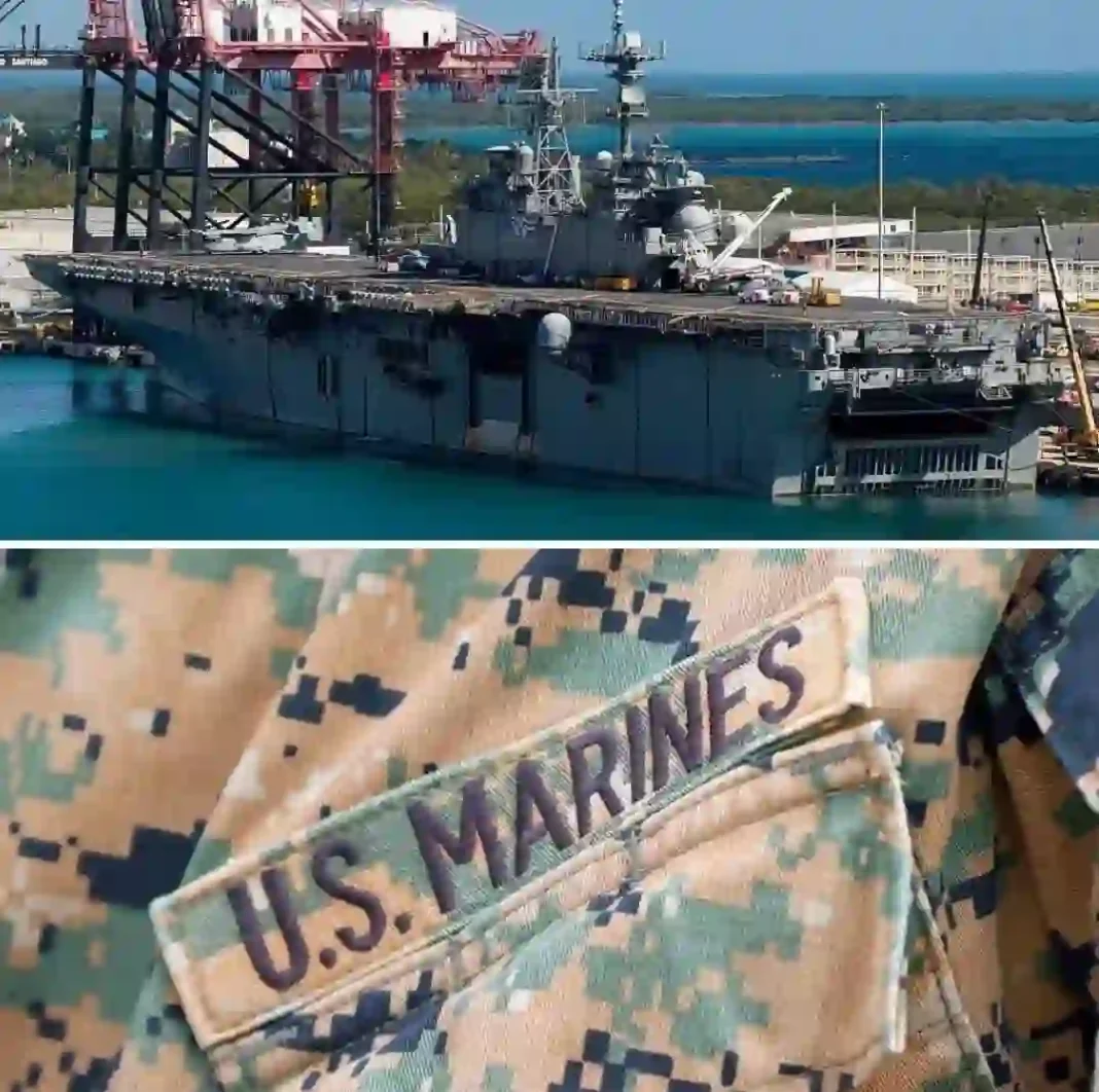 U.S. Marine from Florida Dies After Falling from Warship in Caribbean