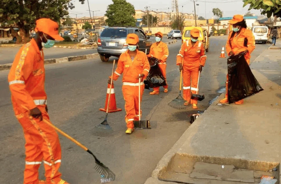 LASTMA rescues Lagos sanitation worker hit by speeding truck