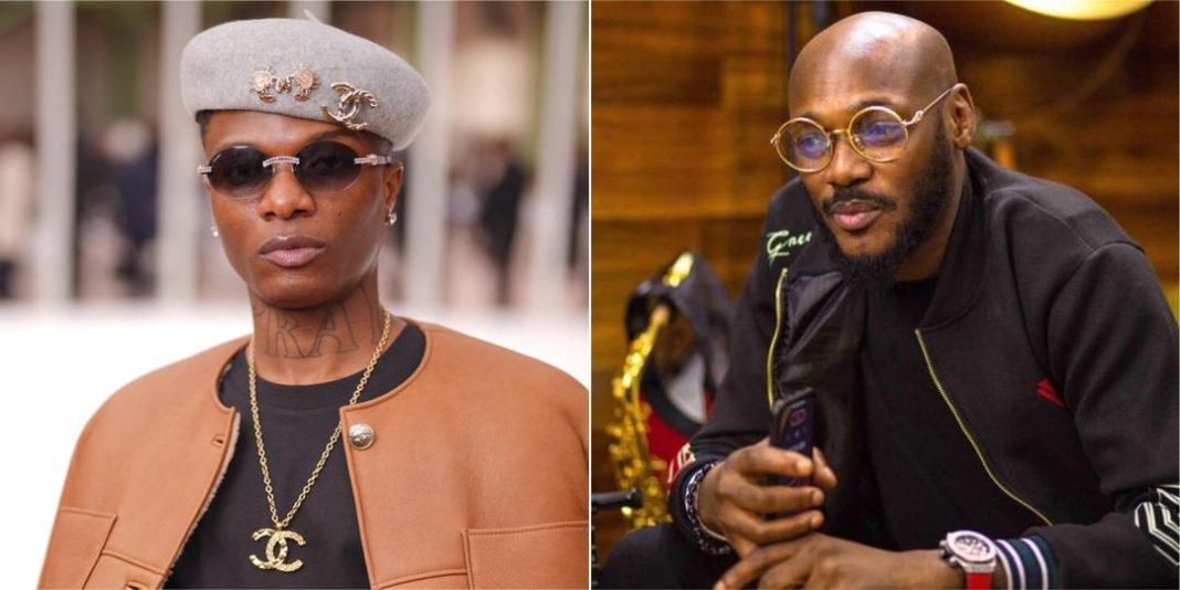 “Old man, mind your business” – Wizkid ridicules 2Baba over Burna Boy comments